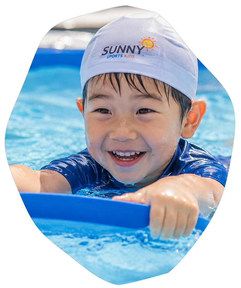 水泳に取り組む子ども